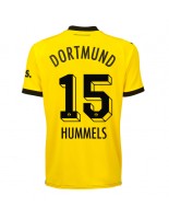 Borussia Dortmund Mats Hummels #15 Domácí Dres pro Dámské 2023-24 Krátký Rukáv